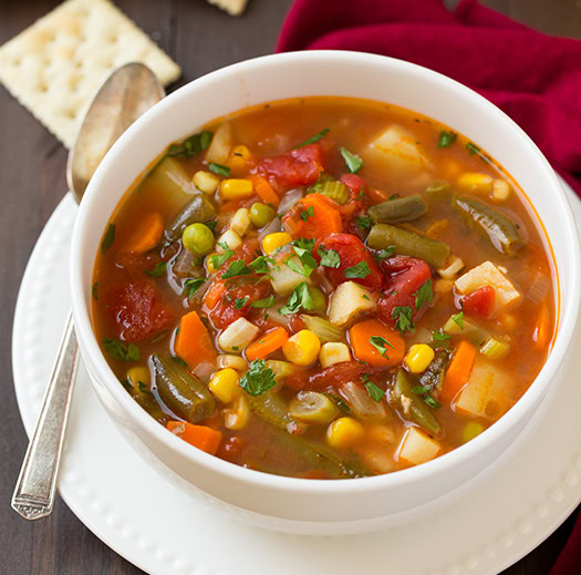 Soupe à la tomate en boite (recette express facile), Recette