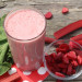 Recette facile de smoothie fraise et rhubarbe!