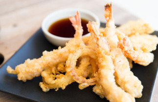 Une recette de crevettes tempura toute simple à faire...