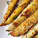 Pommes de terre cuite à l'ail et au parmesan (Miam!)