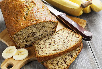 Recette facile de pain aux bananes moelleux