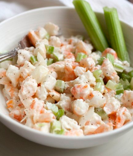 Recette facile de salade de crevettes