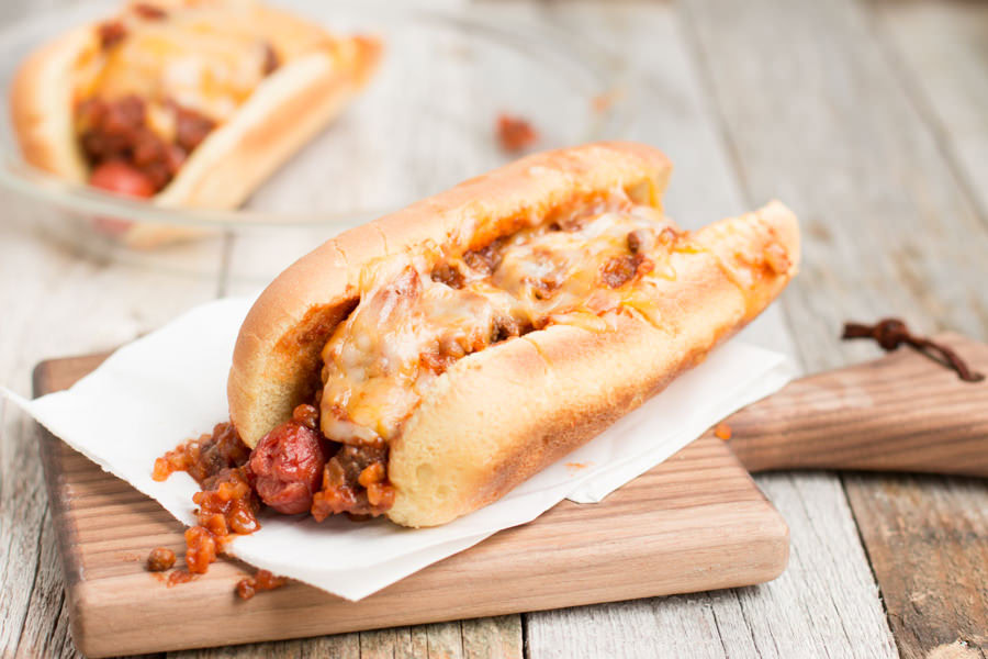 Recette de hot-dog au chili