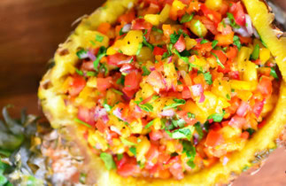Recette facile de salsa à l'ananas!