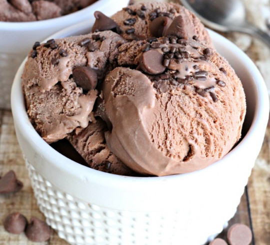 Recette facile de crème glacée double chocolat sans lactose