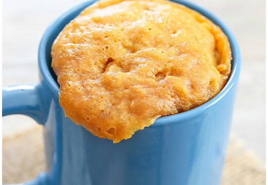 Recette facile de gâteau au beurre d'arachides (Mug Cakes)