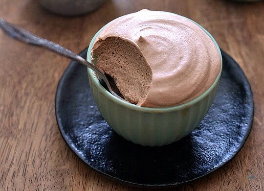 Recette facile de mousse au chocolat et Baileys