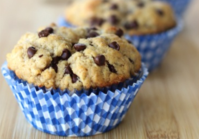 Recette facile de muffins au beurre d'arachides et chocolat