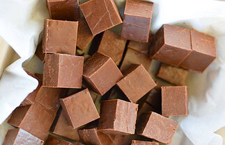 Recette facile de fudge au chocolat au lait