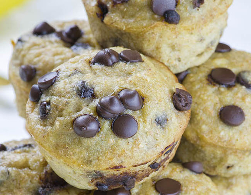 Recette facile de muffins aux bananes et chocolat