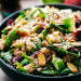 Recette facile de salade santé au quinoa, pommes et amandes