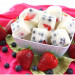 Recette facile de bouchées de yogourt glacé aux petits fruits