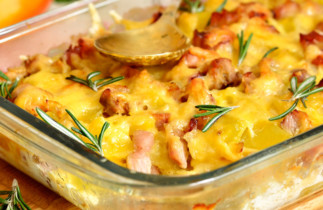 Recette facile de patates ranch au fromage et au bacon