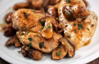 Recette facile de poulet et champignon à la mijoteuse!