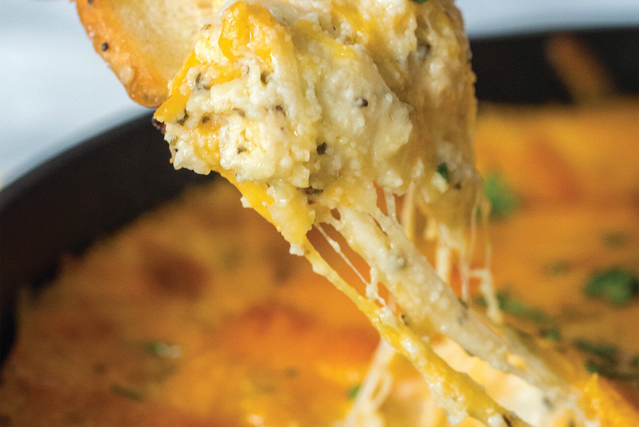 Trempette à l’ail et fromage-image