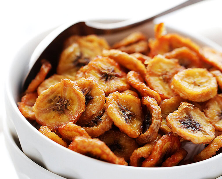 Recette facile de chips de bananes!