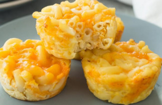 Recette facile de cupcakes de macaroni au fromage!