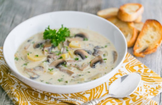 La meilleure recette de soupe aux champignons!
