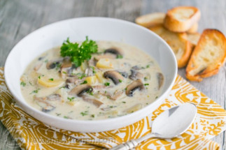 La meilleure recette de soupe aux champignons!