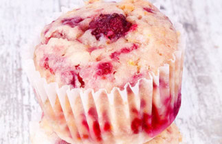 Recette facile de muffins aux framboises!