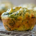 Recette facile de muffins déjeuner aux épinards et fromage feta