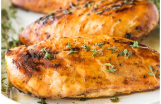 Recette facile de poulet grillée à l'érable et moutarde de Dijon!