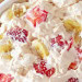 Recette facile de salade de fraises et bananes au gâteau au fromage!