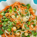 Recette facile de salade thaïlandaise aux nouilles, carottes et concombres!