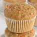 La recette facile de muffins santé à l'avoine, carottes et zucchinis