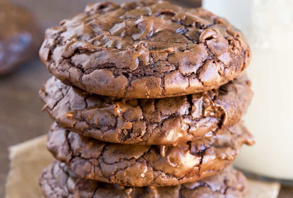 La recette facile de biscuits aux brownies!