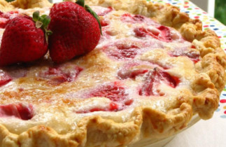 La meilleure recette de tarte aux fraises à la crème sure!