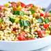 La meilleure recette facile de salade de couscous aux légumes!