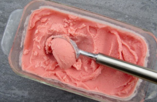 La délicieuse recette facile de gelato au melon d'eau (2 ingrédients)!