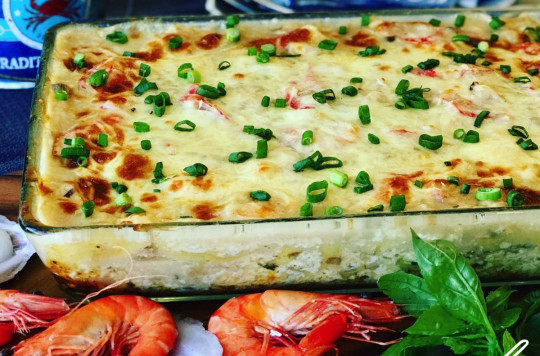 La meilleure recette de lasagne crémeuse aux fruits de mer!