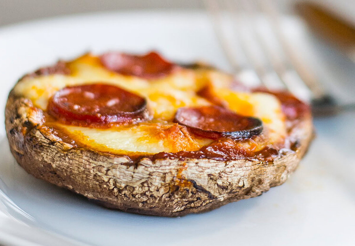 La Meilleure Recette De Mini Pizza Sur Un Champignon