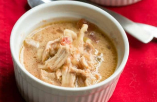 La délicieuse soupe au poulet mexicaine à la mijoteuse (4 ingrédients!)