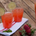 La recette facile de limonade alcoolisé aux fraises et à la Tequila!