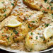 Recette facile de casserole de poulet crémeux à l'ail et au citron