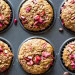 Une délicieuse recette de Muffins à la rhubarbe santé et sans gluten!