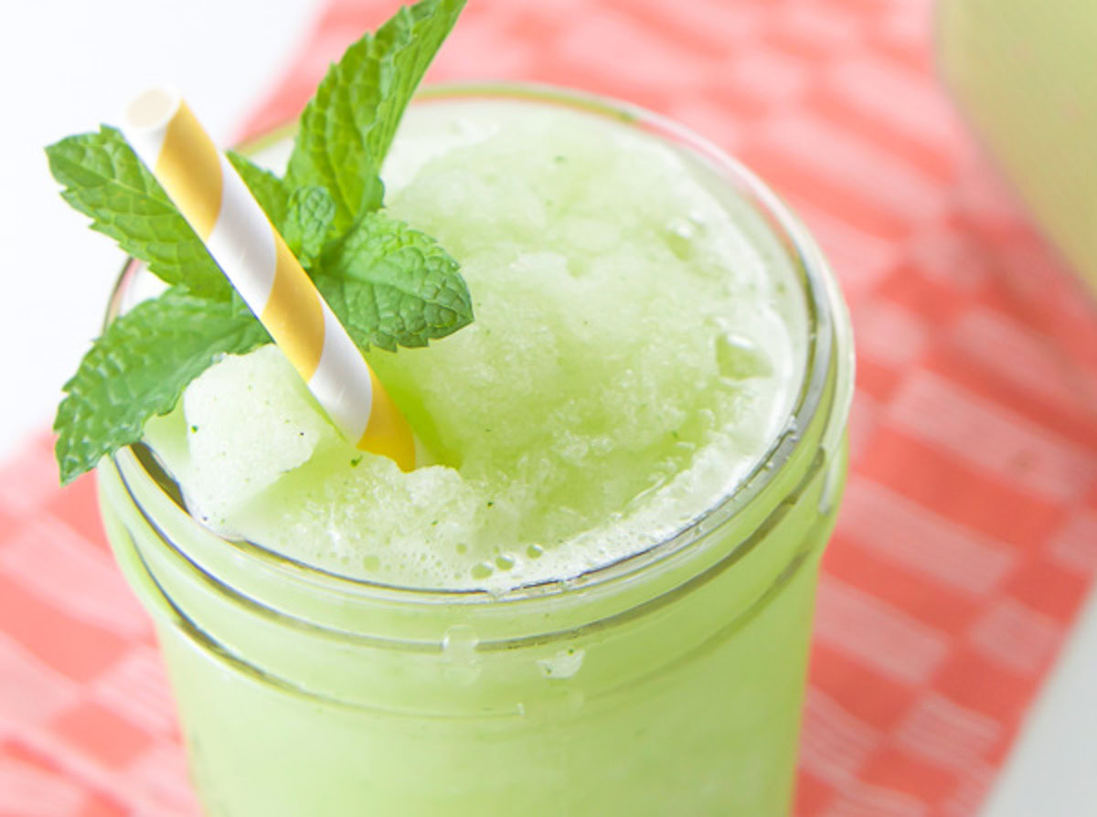 Slush à la lime et à la menthe-image
