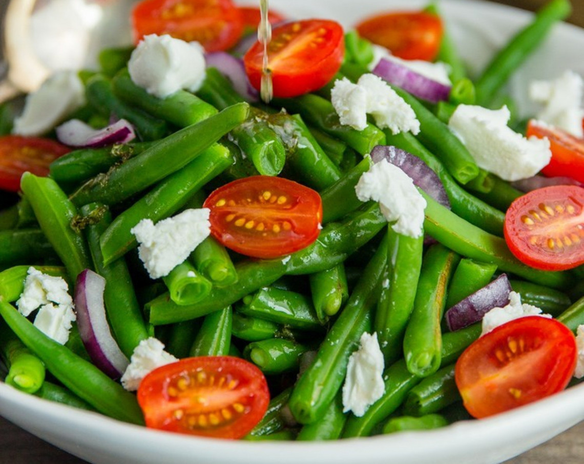 Cette délicieuse recette de salade de fèves vertes est facile à faire!