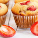 La recette facile de muffins aux fraises et bananes !