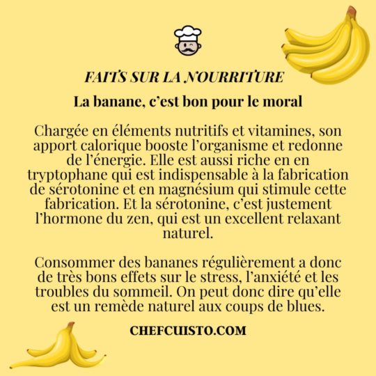 La banane : Un allié naturel pour le bien-être mental