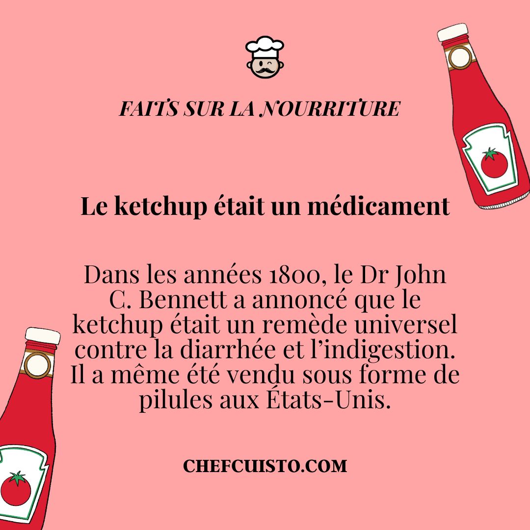 Le ketchup : De la sauce populaire à un « médicament » du XIXe siècle