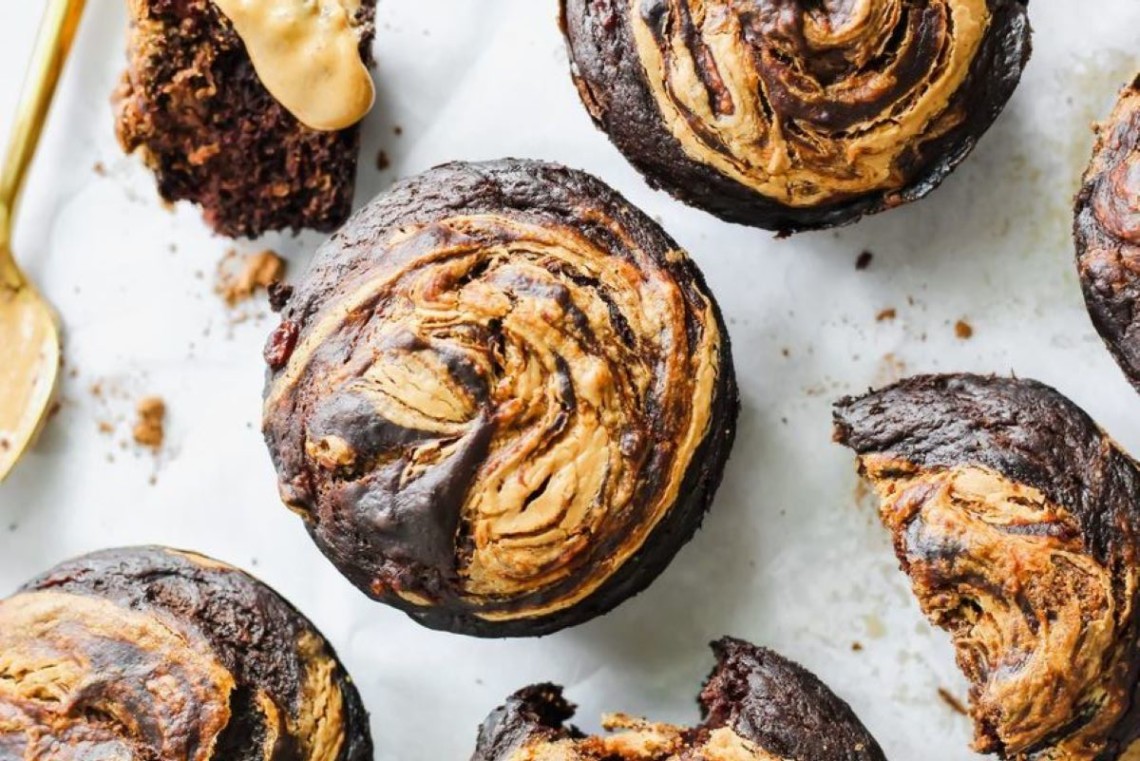 Recette de muffins choco-arachide, pour les amoureux de sucrée!