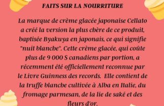 Cellato Byakuya : la crème glacée de luxe inégalée