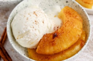 Ananas à la friteuse à air : Pour un dessert exotique (3 ingrédients)!