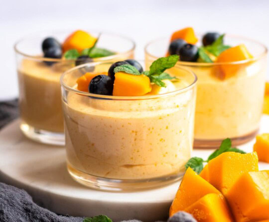 La recette facile pour une mousse à la mangue onctueuse