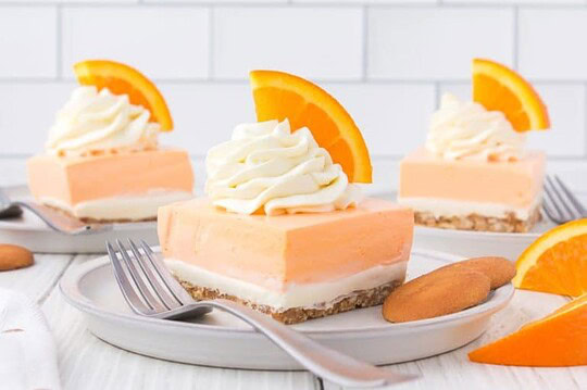 Barres creamsicle à l'orange sans cuisson : un dessert léger et frais