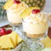 Recette tropicale facile : Mousse de gâteau au fromage Pina Colada